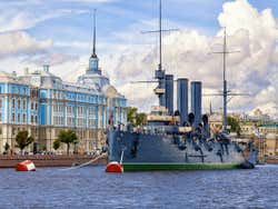 The Russian Cruiser Aurora