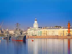 Vasilyevsky Island from the water