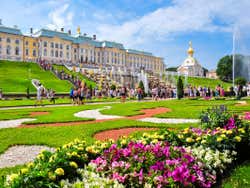 Peterhof Palace gardens