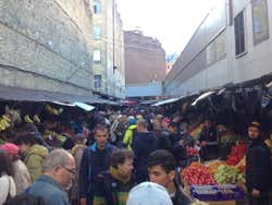Flea market in St Petersburg