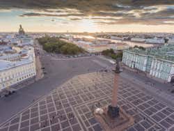 Palace Square from above