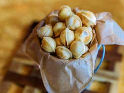 Pelmeni, traditional Russian dumplings