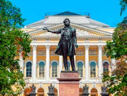 Monument to Pushkin on Arts Square