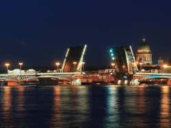 St Petersburg drawbridges
