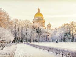 Winter in St Petersburg